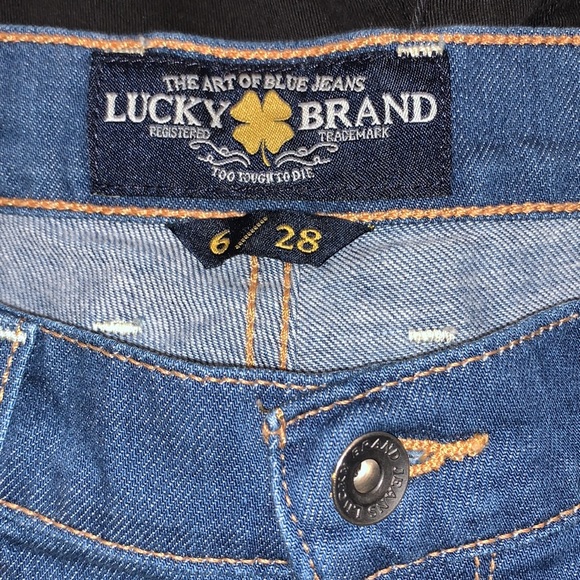 Lucky Brand Jeans Charlie Flare Sz~> 6/28 - Picture 5 of 6